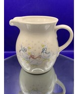 Country Geese Pitcher W B L 1988 Three geese with ribbons 6&quot; Tall - £9.42 GBP