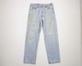 Vintage 90s Levis 550 Orange Tab Mens 36x32 Thrashed Relaxed Fit Denim Jeans USA - £47.33 GBP