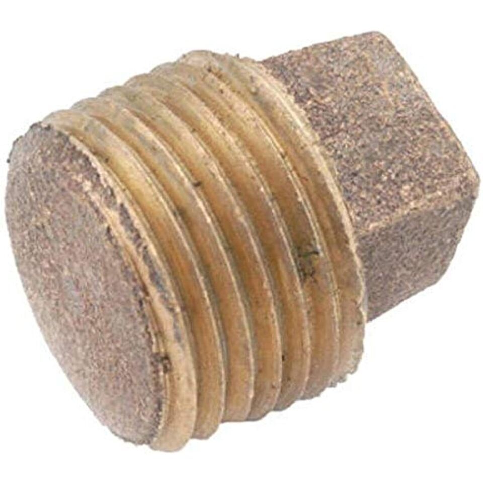 ANDERSON METALS 738114-02 1/8&quot; Brass Solid Pipe Plug - $17.47