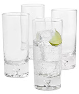 Hotel Collection 11.5 oz Bubble Double Old-Fashioned Glasses, Set of 4 NEW - £15.71 GBP