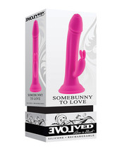 Evolved Somebunny To Love Vibrating Rabbit - Pink - £70.33 GBP