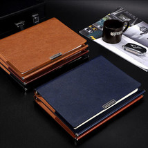Vintage PU Leather Journals Refillable Notebook Lined Paper Diary Planner 200P - £23.16 GBP