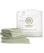 Threadmill Rayon Bamboo Queen Sheet Set - Viscose Bamboo Sheets For Quee... - $105.59 CAD