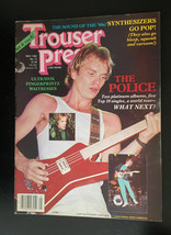 Trouser Press Magazine #73 Police 1982 Buggles Flexidisc Ultravox Fingerprintz - $24.64