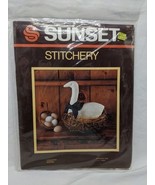 Sunset Stitchery Country Goose 11 1/2&quot; Kit 2871 - $13.43 CAD