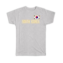 South Korea : Gift T-Shirt Flag Pride Patriotic Expat Korean Country - £19.97 GBP