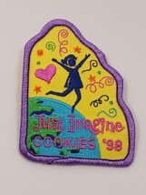 Vintage Girl Scouts Just Imagine Cookies &#39;98 Patch - £2.35 GBP