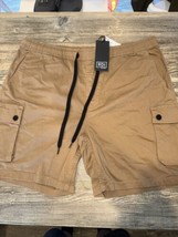 RDI Stretch Cotton Shorts in Dark Tan. Size XL. NWT. R - $18.80