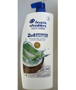 Head &amp; Shoulders 2-in-1 Advanced Scalp Care, AloeVera,Coconut,Vitamins- ... - £16.61 GBP