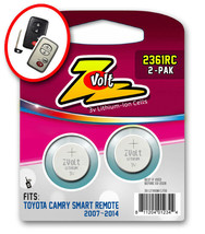 Keyless Remote Batteries (2) For 2007-2014 Toyota Camry Key Fob, Free S/H / - £3.70 GBP