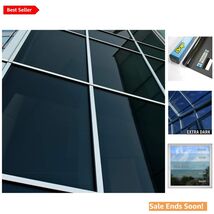 Luxury NA05 Very Dark Black Window Film - 36in x 12ft Daytime Privacy &amp; ... - $87.07