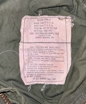 Vintage U.S. Army M-65 Field Jacket OG-107 Cold Weather Medium Regular 1970s image 4