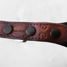 Appaloosa Trading Company Genuine Leather Belt Horses Conchos Size 28 image 2