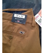 Vineyard Vines Men&#39;s 38x34 Brown Performance Breaker Pants - New With Tags - $138.74 CAD