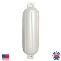 Taylor Made Storm Gard Inflatable Vinyl Fender 5.5"x20" White Boat - $26.16