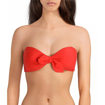 Gianni Bini  Red Bikini Top Bow Bandeau   Strapless Bikini Top with opti... - $443.62 MXN