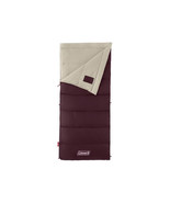 Coleman Autumn Glen Burgundy Sleeping Bag 2 in. H X 33 in. W X 75 in. L - $34.99