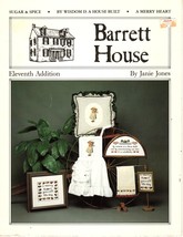 Barrett House  Eleventh Addition Counted Cross Stitch Pattern 1985 - £5.27 GBP
