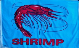 Shrimp Flag 3&#39;X5&#39; Business Advertising Seafood Sign Banner 3X5 - 100D - £12.87 GBP