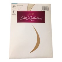 Hanes Silk Reflections Pantyhose Sz EF Pearl Control Top Stockings NEW V... - $17.81