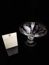 Faberge Floral Vase  in the original  presentation case with card NIB image 8