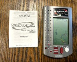 Tiger Woods Tournament Golf Handheld Electronic Game Radica 1999 Tested/... - $9.90