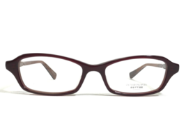 Oliver Peoples Petite Eyeglasses Frames Cylia SISYC Brown Burgundy Red 45-15-13 - £95.44 GBP
