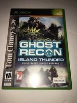 Tom Clancy&#39;s Ghost Recon Island Thunder - Xbox-TESTED Collectible Vintage - £7.86 GBP