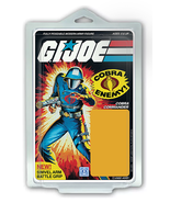 Custom GI JOE Vintage Cobra Commander 20-back Inspired Card Back - $10.00