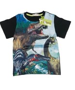 Ze Tovy Zhi Xuan Tong T Rex DINOSAURS Short Sleeve Graphic TShirt Youth ... - $6.32