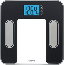 Taylor Body Composition Scale For Body Weight, Measuring Body Fat,, White/Black - £34.29 GBP