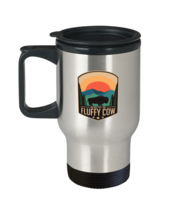 Coffee Travel Mug Funny American Bison  - $24.95