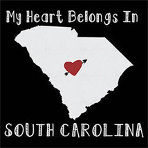 south carolina hoodies | state hoodie | hooded my heart belongs in  hood... - $24.99