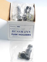 Bussmann HSL-MF Fuse Holder 16A 6.3A 250V Lot of 10 - £23.42 GBP