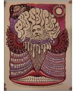 Roky Erickson Poster Silkscreen Ice Cream Social Threadgill&#39;s March 15 2... - $179.99