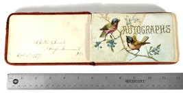 Antique Victorian 1887 Washington, MO. High School Autograph Book (Grays Summit) - £146.84 GBP