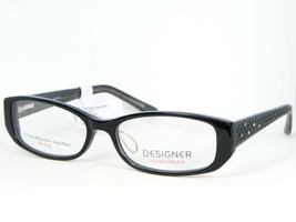 New Designer FM15052 3JX1015 Black Eyeglasses Glasses Plastic Frame 54-16-135mm - £11.83 GBP
