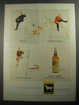 1956 White Horse Scotch Ad - After five.. throughout the evening - £14.50 GBP