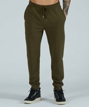 ATM Anthony Thomas Melillo Mélange French Terry Joggers in Olive Heather... - $79.99