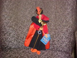 12&quot; Disney JAFAR Plush Doll With Tags &amp; Cobra Dagger Applause From Aladd... - $59.39