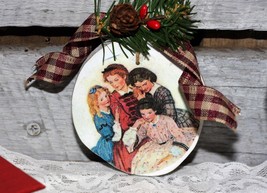 Little Women Jessie Willcox Smith Vintage inspired ornament or wall-hanging - £11.74 GBP