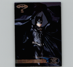 Vintage Fleer 1995 DC Comics Batman Movie Trading Card Criminals Beware - $1.97