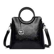 Female Handbag Vintage Embossed Large Capacity Women&#39;s Bags Casual Versa... - £60.52 GBP