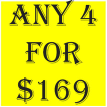 THURS - FRI PICK ANY 4 FOR $169 DEAL BEST OFFERS DISCOUNT MAGICK  - $71.40