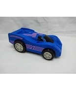 1989 Hasbro Burger King Blue Accelerator 27 Toy Car 3 3/4&quot; - $8.90