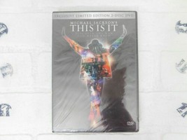 Michael Jackson&#39;s This Is It Exclusive Limited Edition 2-Disc DVD New Sealed - £10.31 GBP