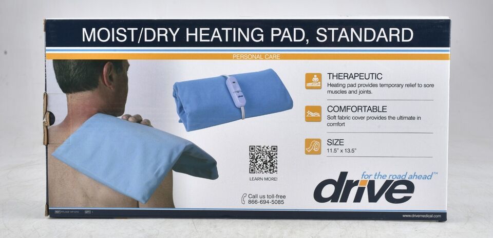 *DRIVE MEDICAL MOIST-DRY HEATING PAD, 11½&quot; X 13½&quot; - $9.21
