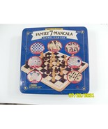 Family 7 + Mancala Game Center Solid Wood Boards - $19.98 CAD