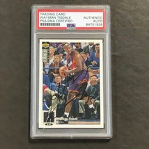 1993-94 Upper Deck Collector&#39;s Choice #329 Wayman Tisdale Signed Card AUTO PSA S - $49.99