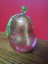 Iridescent Pear Paperweight [Pperwght] - £43.52 GBP